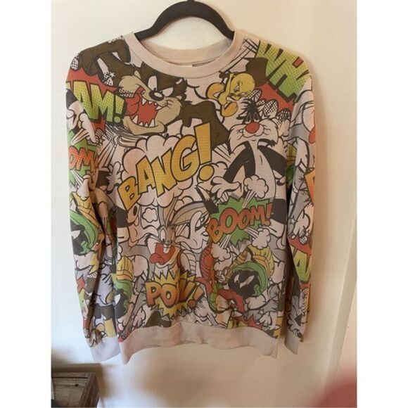 Looney Tunes Sweatshirt (SZ M) - Picture 1 of 3